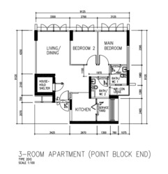 Blk 450C Fernvale Crest (Sengkang), HDB 3 Rooms #537552781